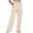 A-Beige247, variant on XIAONU Women's Cargo Wide Leg Pants Multi Pockets Relaxed Fit Daily Trousers