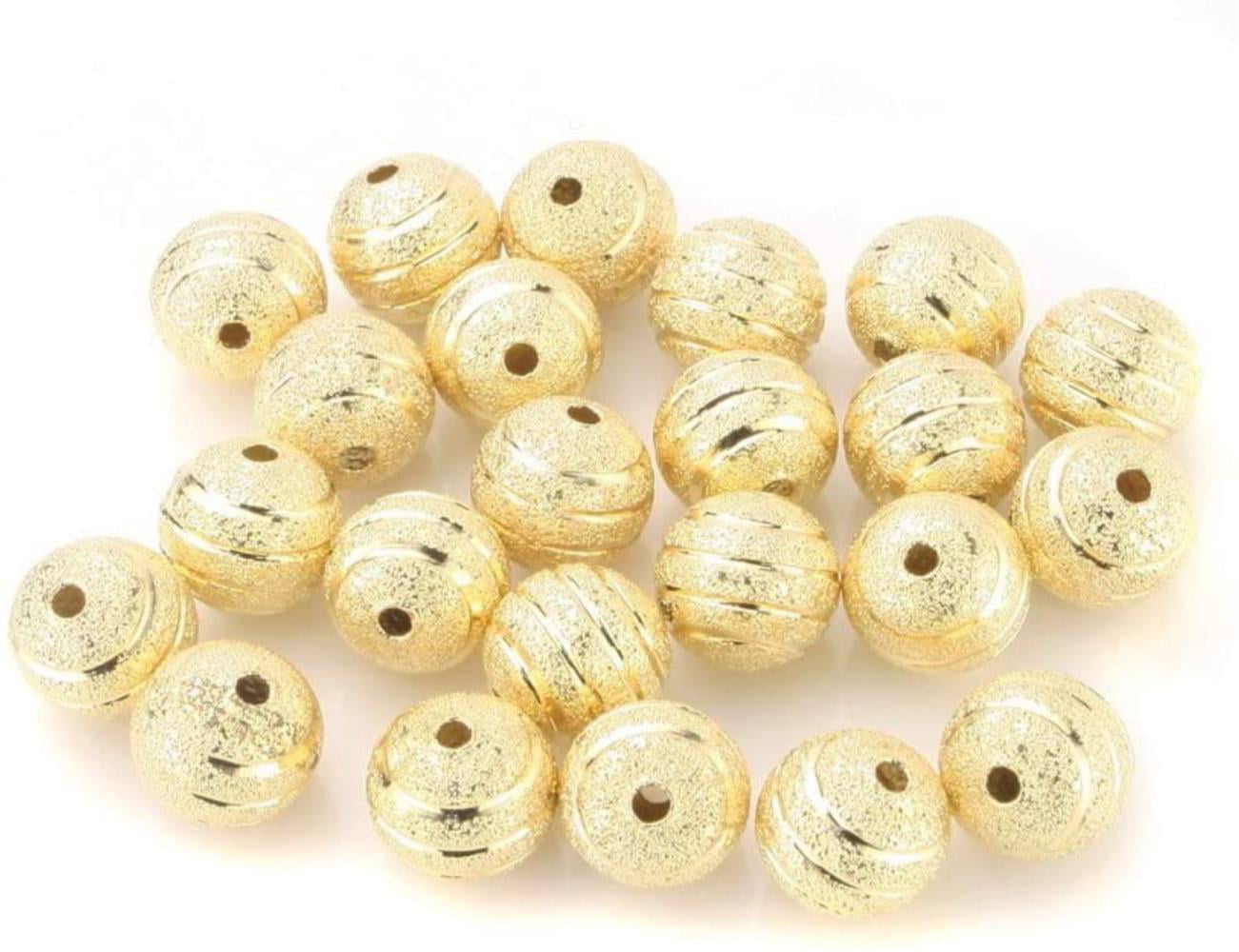 50 x Round Loose Glass Spacer Bead For Jewellery Making arts & Craft 10mm 