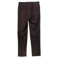 thumbnail image 2 of Trussini Men's Dark Brown Linea Classico Wool Dress Pant Pants & Capri - 52, 2 of 2