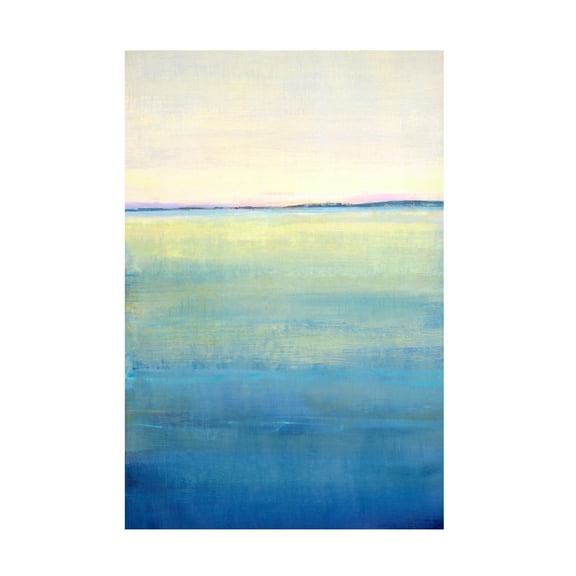 Tim OToole 'Ocean Blue Horizon II' Canvas Art