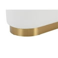 thumbnail image 5 of Pemberly Row Modern Bench in Champagne Gold and Ivory Boucle, 5 of 7