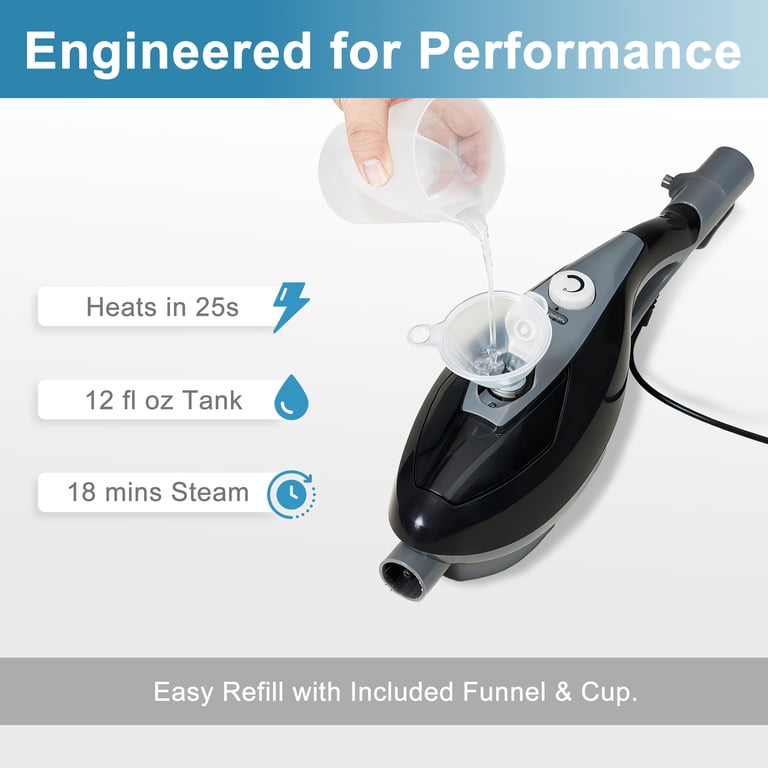 EDX Steam Mop Chemical-Free Floor Cleaner with Washable Pads photo 6