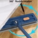 thumbnail image 2 of Billuyoard Trapeador raspador autónomo, cubo de mano grande, herramienta de limpieza, trapeador mágico plano para escaleras, herramienta Suministros de limpieza para el hogar blanco + 2 trapeadores, 2 of 6