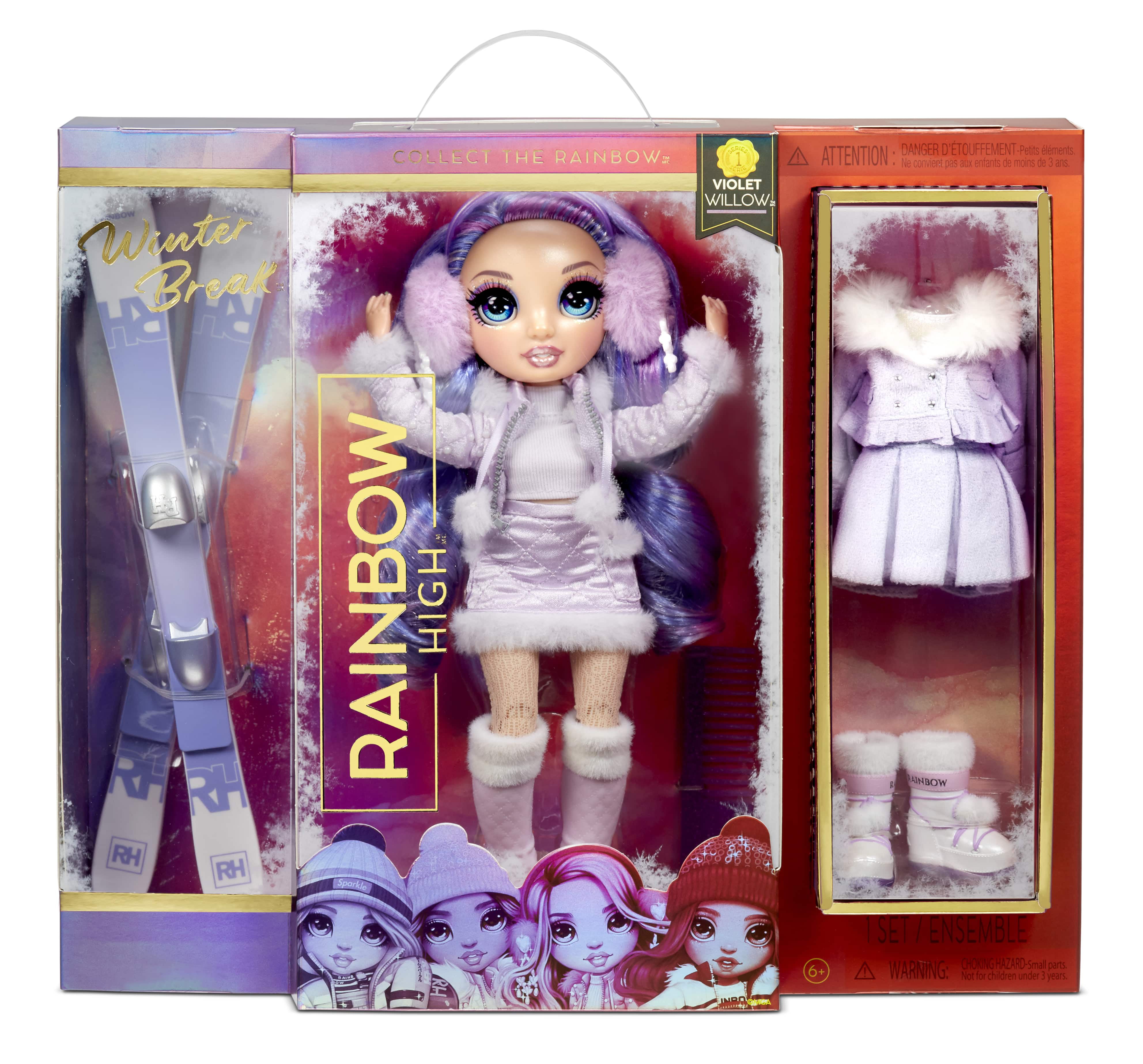 Rainbow High Winter Break Fashion Doll with Outfits and Accessories 