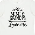 thumbnail image 4 of Inktastic Mimi and Grandpa Love Me Girls Baby T-Shirt, 4 of 5