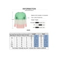 thumbnail image 5 of Gvmfive Women's Gradient Print Long Sleeve T-shirt Pullover Blouses Round Neck Casual Tops, 5 of 5