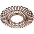 thumbnail image 2 of 16"OD x 6"ID x 3/8"T Cornelius Wood Fretwork Pierced Ceiling Medallion, Wood (Paint Grade), 2 of 3