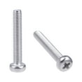 thumbnail image 1 of Tornillos de máquina Phillips de cabeza de pan M3x18mm Unique Bargains 304 Acero inoxidable 30Pcs, 1 of 3