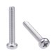 thumbnail image 1 of Tornillos de máquina Phillips de cabeza de pan M3x18mm Unique Bargains 304 Acero inoxidable 30Pcs, 1 of 3