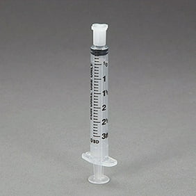 New Sterile Sealed 100 3 Ml Syringes Only Luer Lock Tip No Needle Disposable Pack Of 100 Syringes Walmart Com Walmart Com