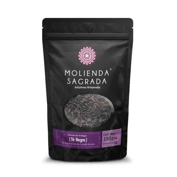 Té negro puro en HOJA Molienda Sagrada 150 gr