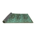 thumbnail image 2 of Ahgly Company Indoor Rectangle Persian Turquoise Blue Traditional Area Rugs, 2' x 5', 2 of 4