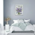 thumbnail image 6 of Farmhouse Lavender Bathroom Flower Decor Wall Art Just Breathe Rustic Hummingbird Floral Purple Pictures Wall Decor Canvas Painting Prints Artwork Home Decorations Framed for Bedroom 12"x16", 6 of 6
