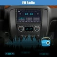 thumbnail image 5 of Awesafe Car Radio Stereo for GMC Yukon Chevrolet Chevy Tahoe Suburban 2007-2012 with Built in Wireless Apple CarPlay Andriod Auto  New BluetoothBlack, 5 of 7