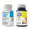 Fully Flora Keto BHB and Thyroid Support Combo Pack 1 set