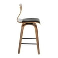 thumbnail image 4 of Folia Mid-Century Modern Counter Stool by LumiSource, 4 of 9