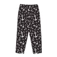 thumbnail image 5 of Goofa Anchors Printed Soft Pajama Pants for Women, Wide Leg Comfy Casual Lounge Yoga Pants-X-Large, 5 of 9