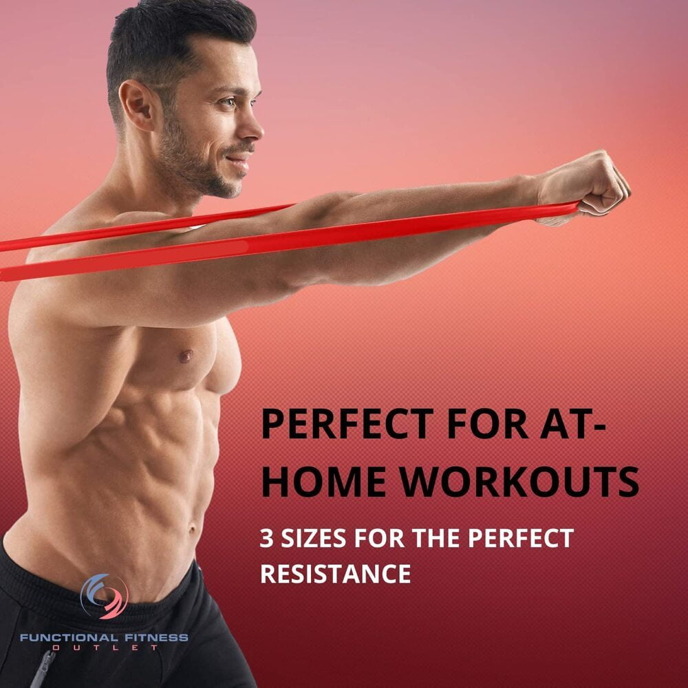 Rubberbanditz Resistance Band Kit in a Bag - Basic 5-50 lbs