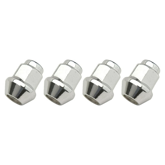 ITP (4pk) Tapered Chrome Lug Nut 3/8" with 14mm Head for Polaris RANGER CREW Diesel 2012-2014