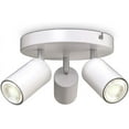 thumbnail image 1 of 3-Bulb LED Ceiling Spotlight, Adjustable & Rotating, White, Bulbs Excluded, 1 of 5
