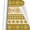 Olive Gold & Beige, variant on Christmas Wrapping Paper, Holiday Gift Wrap Paper with Snowflake, Gingerbread man, Christams Ball, Deer Design, 1 Roll - 58" x 23"