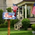 thumbnail image 5 of WMGHA 4th of July America Patriotic Mailbox Covers Magnetic Standard Size 18" X 21",American Stars Stripes Mailbox Wraps Post Memorial Day Letter Box Cover for Holiday Garden Yard Decor, 5 of 5