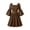 RYE1-Brown, variant on Brqkzdu Medieval Renaissance Costume Dress Victorian Halloween Gown Bride Mini Dresses Long Flare Sleeve Square Neck Fair Corset Dress for Halloween Party