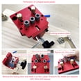 thumbnail image 4 of Wood Doweling Hole Drill, Rust Proof Self Centering Dowel Jig  For DIY Woodworking, 4 of 8