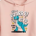 thumbnail image 3 of Toy Story 4 - Rex Scare Ya - Juniors Cropped Pullover Hoodie, 3 of 5