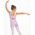 thumbnail image 5 of Aideaone 2 Pack Gymnastic Leotards for Girls Sparkly Kids Dance Unitards for Tumbling Ballet Dance Performance 4-8 Years, 5 of 8