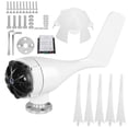 thumbnail image 2 of Small Wind Generator, 800W Small Wind Generator Blade Horizontal Home Wind Turbines Generator Power Parts Turbines Kit for Marine Home, Solar Panels, 2 of 8