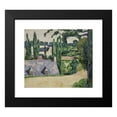 thumbnail image 2 of Emile Bernard 14x12 Black Modern Framed Museum Art Print Titled - Landscape at Pont-Aven, 2 of 5