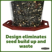 Pennington Earth Smart Red Recycled Plastic Wild Bird Hopper Feeder, 7 lb. Capacity, 2 Pack