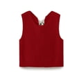 thumbnail image 2 of aturustex Women's Basic Knit Waistcoats Ladies Crew Neck Slim Tank Tops Bow Tie Back Sweater Vest Fashion Cozy Casual Blouses Daily Spring Fall Clothes Streetwear, 2 of 7