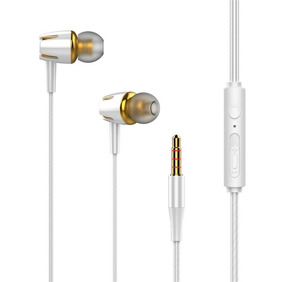 3.5mm High Quality Stereo Wired Headphones with Microphone for Multiple Devices
