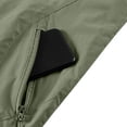 thumbnail image 5 of Mens Vests Lightweight Breathable Utility Zip Up Vest with Multi Pockets Casual Outerwear Windproof Softshell Sleeveless Jacket, 5 of 7
