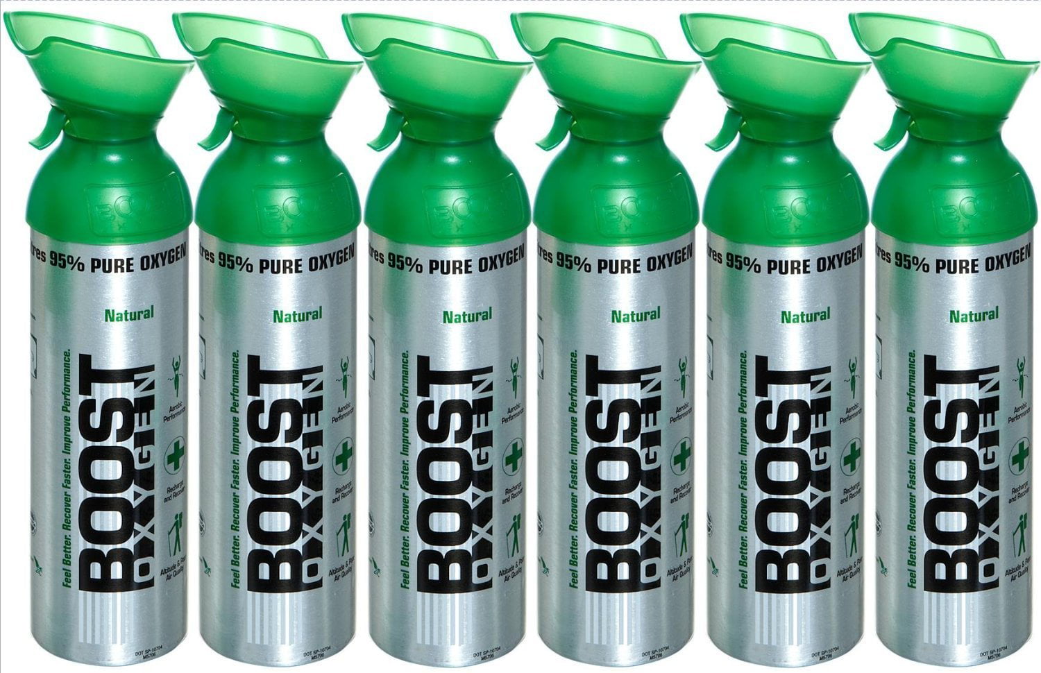 Boost Oxygen Natural Energy in a Can 22 Ounce Sealed New TWELVE PACK! 