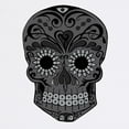 thumbnail image 2 of CafePress - Black And Grey Sugar Skull Mousepad - Non-slip Rubber Mousepad, Gaming Mouse Pad, 2 of 6