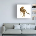 thumbnail image 3 of Annie Warren 'Golden Cheetah II' Canvas Art, 3 of 4