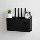 thumbnail image 5 of Estante para enrutador Wifi inalámbrico, caja de almacenamiento para colgar en la pared, organizador de plástico ABS, Cable de alimentación, pulsera, caja organizadora, decoración del hogar, nuevo, 5 of 5