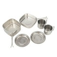 thumbnail image 4 of Worgeous Camping Cooking Equipment 1 Set Silver Round for Backpacking and Outdoor Activities, 4 of 8