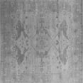 thumbnail image 1 of Ahgly Company Indoor Square Oriental Gray Industrial Area Rugs, 4' Square, 1 of 4