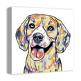 thumbnail image 2 of Creative Products Watercolor Beagle 16x16 Canvas Wall Art, 2 of 5
