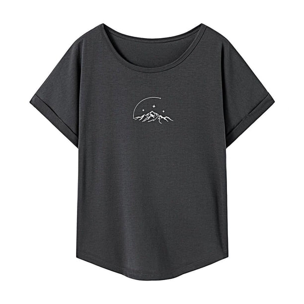 Camiseta de mujer Yinane Traje de Verano Ropa Deportiva Básica Femenina SG
