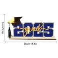 thumbnail image 2 of Dosaele Class of 2025 Decorations Sign Class of 2025 Table Sign Graduation Photo Props Table Top Class of 2025 Sign for Grad Party Supplies, 2 of 4