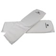 thumbnail image 6 of 1 Pair MMA Cloth Shin & Padded Guards for Kickboxing Boxing - Men and Choose Colors & Sizes - White, S, 6 of 8