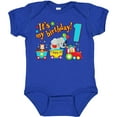 thumbnail image 3 of Inktastic It's My Birthday Circus Train 1st Birthday Boys or Girls Baby Bodysuit, 3 of 5
