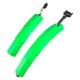 thumbnail image 4 of Juego de 2 guardabarros para bicicleta con accesorios ligeros y fáciles de usar. Verde, 4 of 9
