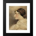 thumbnail image 2 of John Constable 14x18 Black Modern Framed Museum Art Print Titled - Portrait of a Lady, 2 of 5