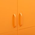 thumbnail image 4 of vidaXL Garde-Robe Jaune Moutarde 90x50x180 cm Acier, 4 of 4